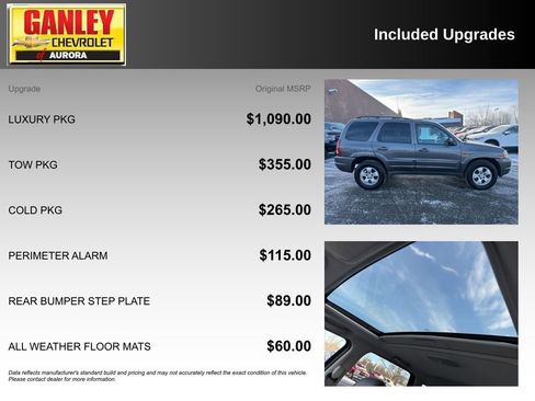 Used 2004 MAZDA Tribute ES w/ Luxury Pkg image 6