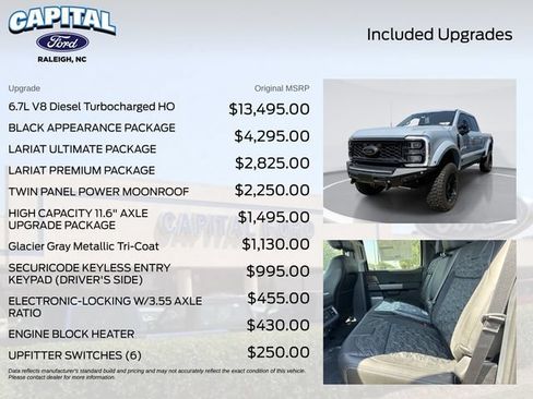 New 2026 Ford F250 Lariat w/ Black Appearance Package AWD/4WD image 5