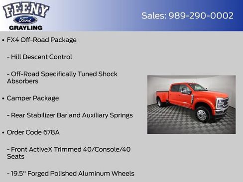 Used 2026 Ford F450 Lariat w/ Lariat Ultimate Package AWD/4WD image 12