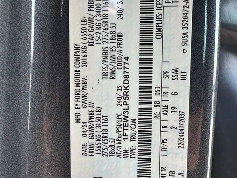 Used 2024 Ford F150 XLT w/ Equipment Group 302A MID image 29