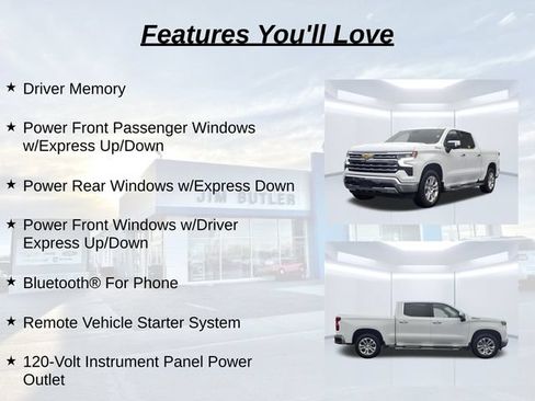 Used 2023 Chevrolet Silverado 1500 LTZ AWD/4WD image 32