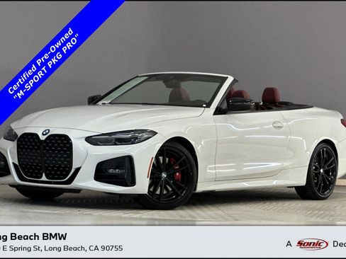 Certified 2023 BMW 430i Convertible w/ M Sport Package image 1