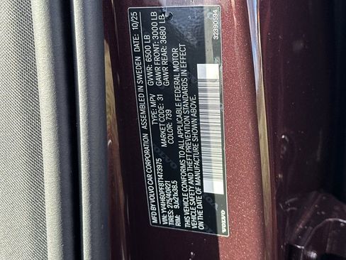 New 2026 Volvo XC90 T8 Ultra w/ Protection Package Premier AWD/4WD image 27