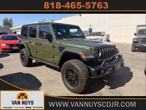 Used 2023 Jeep Wrangler Unlimited Rubicon 4xe AWD/4WD image 1