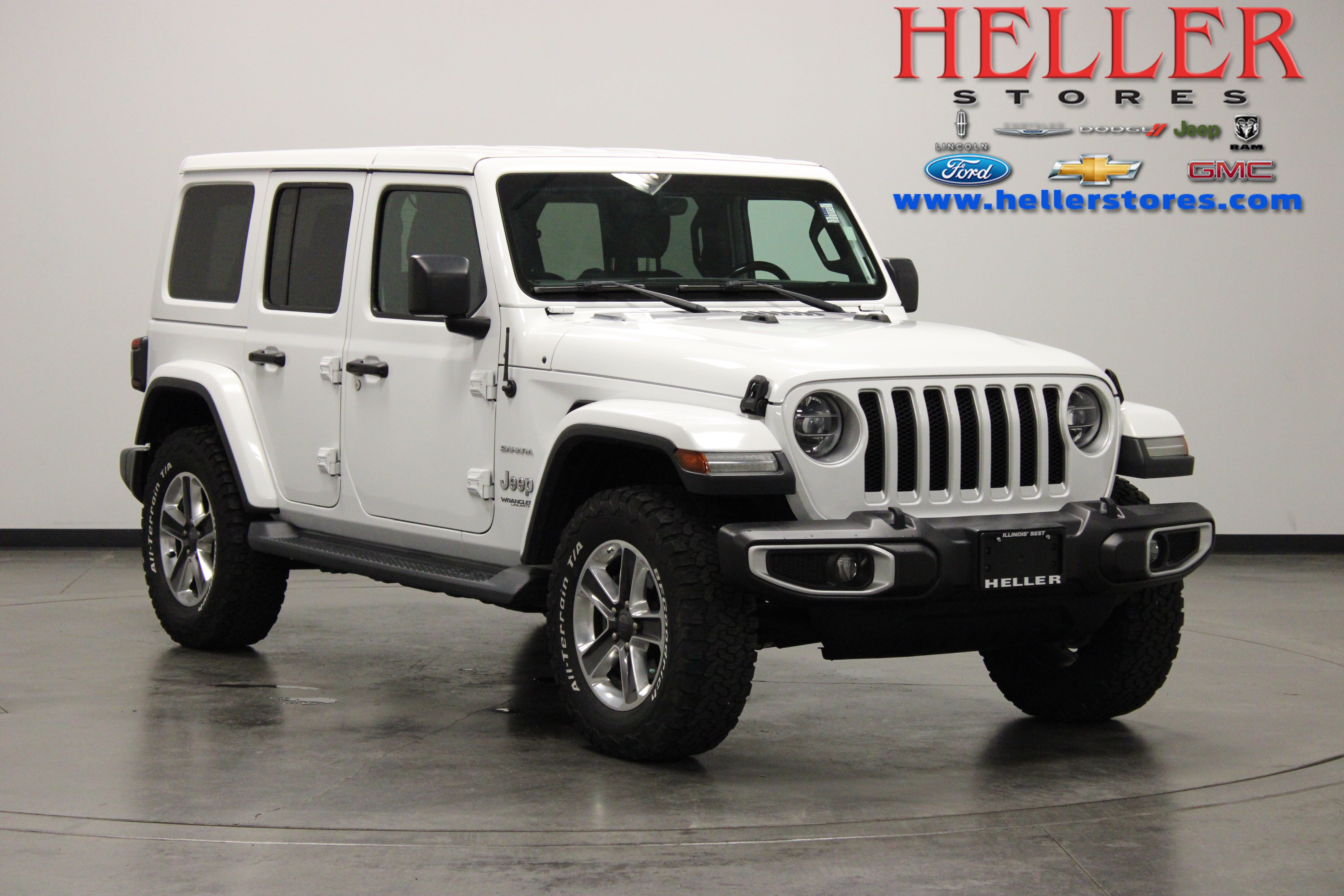 Used 2019 Jeep Wrangler Unlimited Sahara w/ LED Lighting Group AWD/4WD image 1