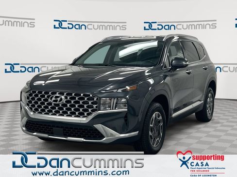 Used 2023 Hyundai Santa Fe Blue AWD/4WD image 1