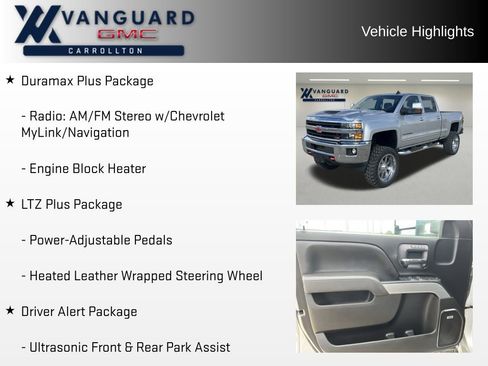 Used 2018 Chevrolet Silverado 2500 LTZ w/ Duramax Plus Package image 31