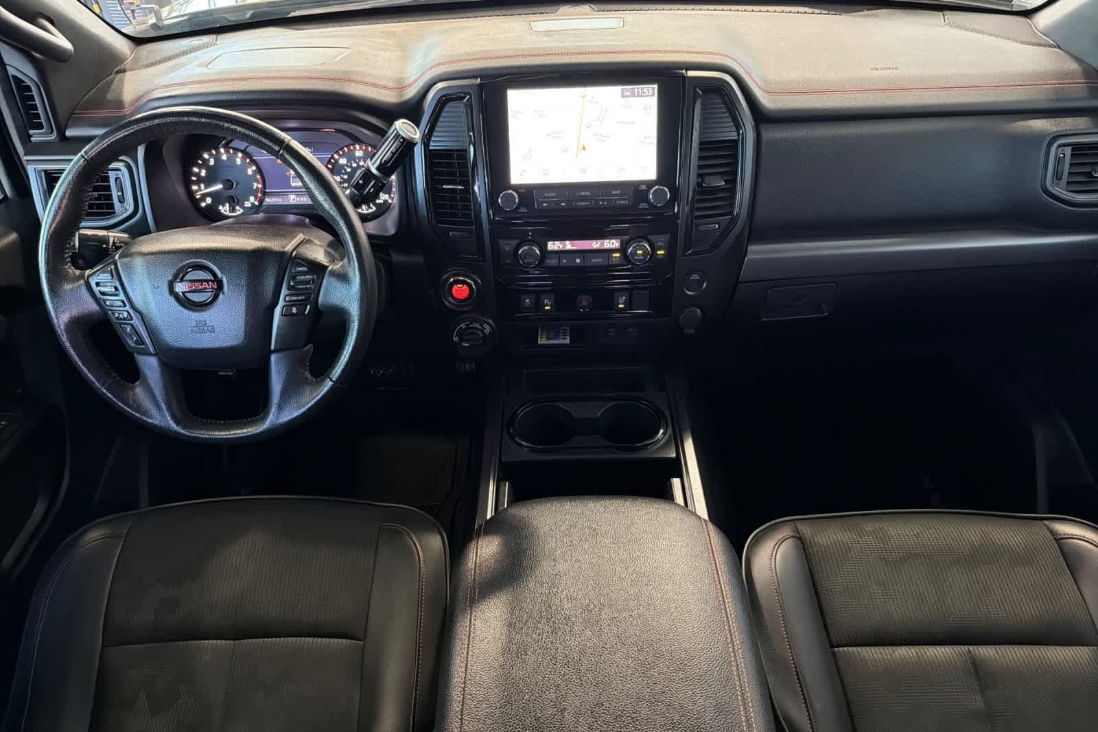 Used 2021 Nissan Titan PRO-4X w/ Off Road Protection Package AWD/4WD image 3