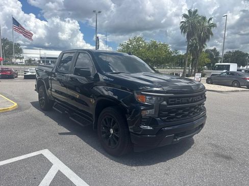 Used 2023 Chevrolet Silverado 1500 Custom w/ LPO, Dark Essentials Package RWD image 6