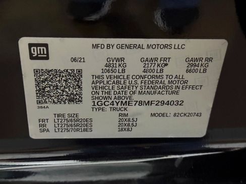 Used 2021 Chevrolet Silverado 2500 Custom w/ Custom Value Package AWD/4WD image 22