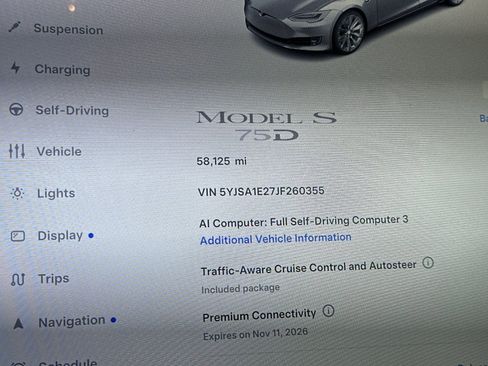 Used 2018 Tesla Model S 75D AWD/4WD image 20