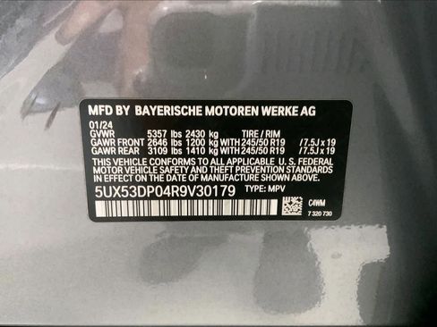 Used 2024 BMW X3 xDrive30i w/ Convenience Package image 19