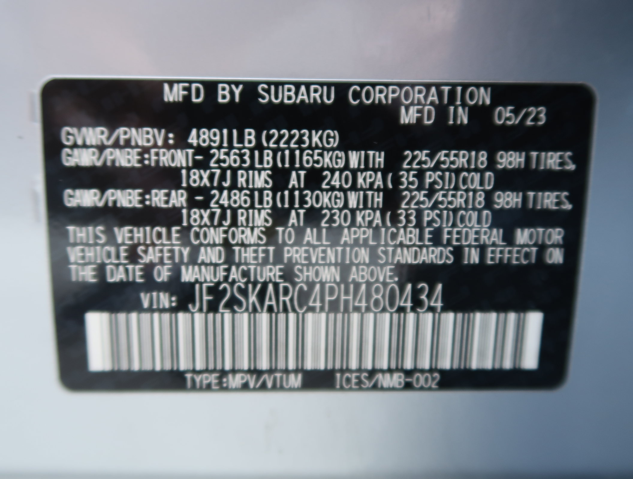 Certified 2023 Subaru Forester Touring w/ Popular Package #3 AWD/4WD image 49