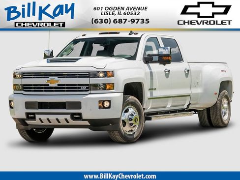 Used 2019 Chevrolet Silverado 3500 LTZ w/ Duramax Plus Package AWD/4WD image 1