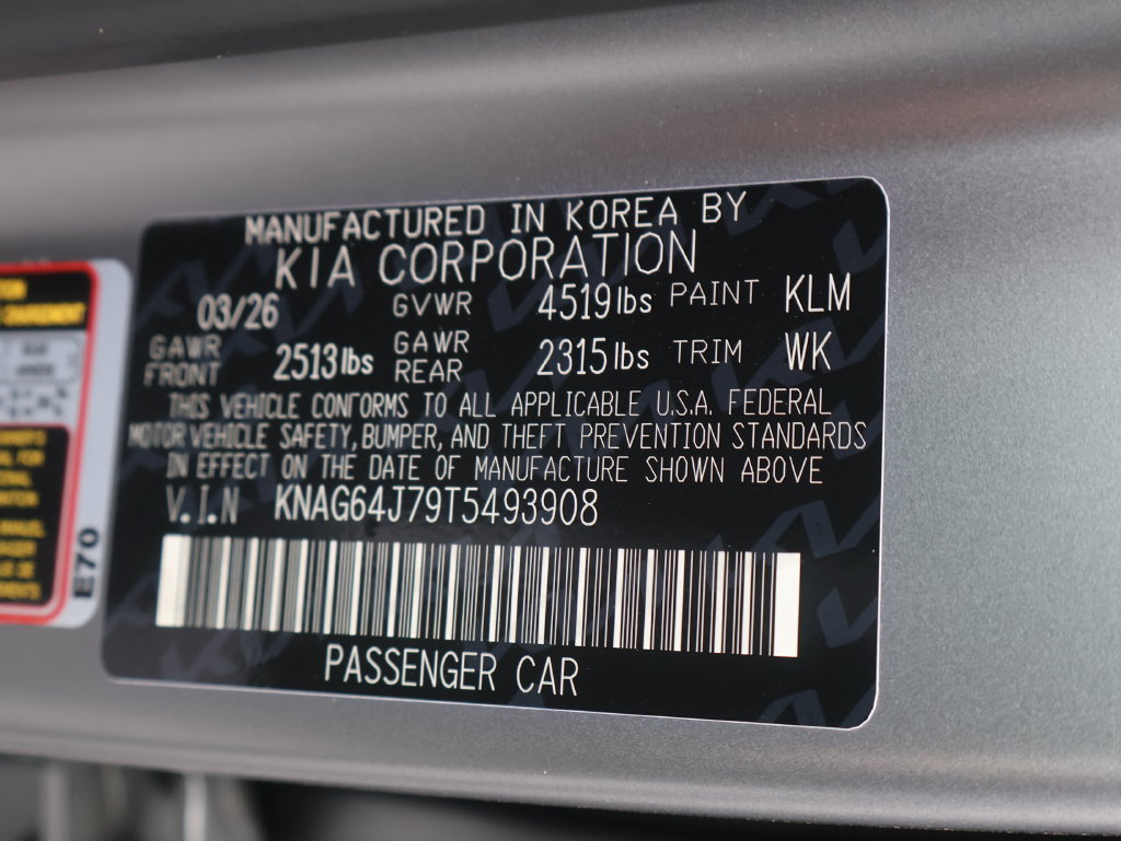 New 2026 Kia K5 GT-Line w/ GT-Line Premium Package AWD/4WD image 35