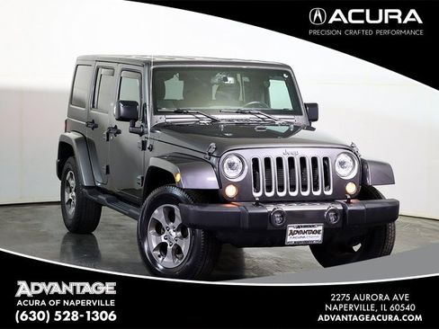 Used 2017 Jeep Wrangler Unlimited Sahara w/ Connectivity Group image 1