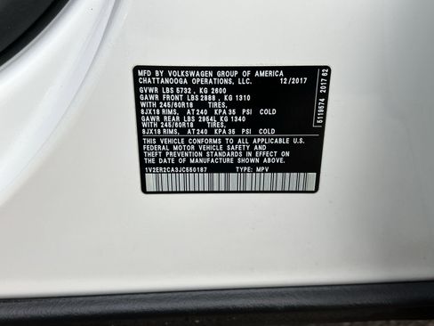 Used 2018 Volkswagen Atlas SEL image 36