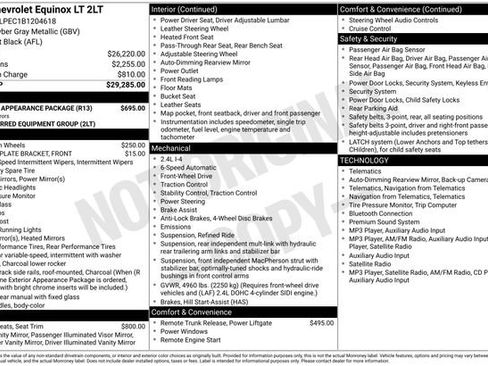 Used 2011 Chevrolet Equinox LT w/ Chrome Appearance Package FWD image 20
