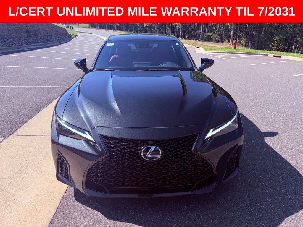 Certified 2025 Lexus IS 500 w/ Accessory Package 2 RWD image 2