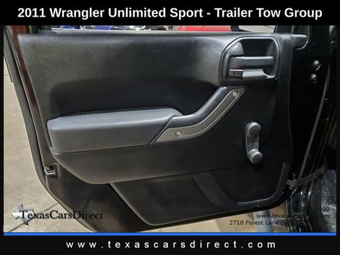 Used 2011 Jeep Wrangler Unlimited Sport w/ Trailer Tow Group image 8