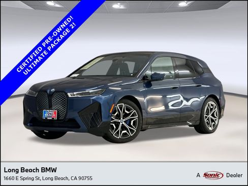 Certified 2023 BMW iX xDrive50 w/ Ultimate Package 2 image 1