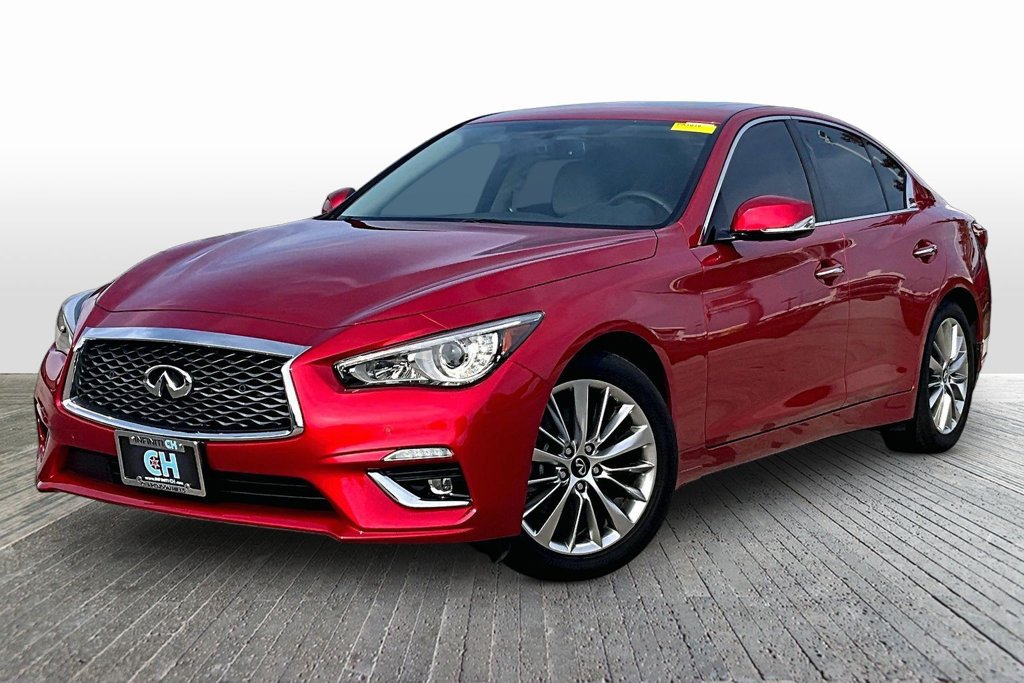 Certified 2023 INFINITI Q50 Luxe w/ Cargo Package AWD/4WD image 3