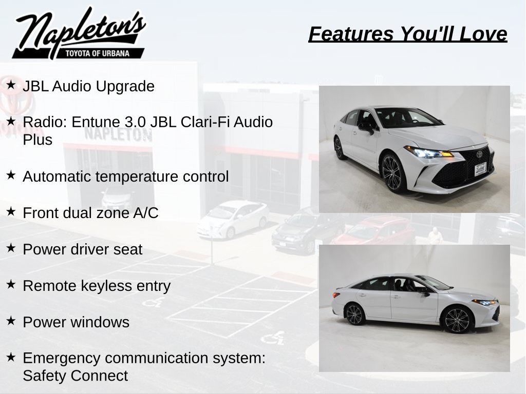 Used 2019 Toyota Avalon XSE w/ All Weather Liner Package FWD image 7