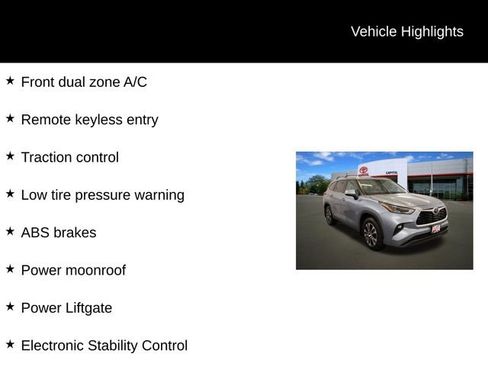 Used 2023 Toyota Highlander XLE AWD/4WD image 3