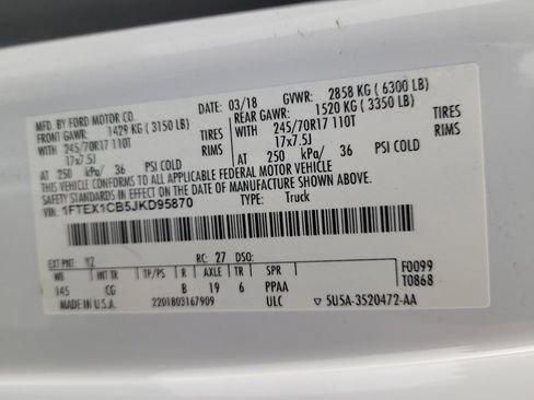 Used 2018 Ford F150 XL w/ XL Power Equipment Group RWD image 33