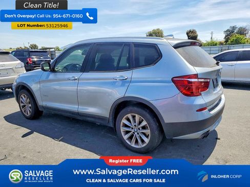 Used 2013 BMW X3 xDrive28i AWD/4WD image 3