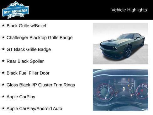 Used 2021 Dodge Challenger GT w/ Blacktop Package image 12