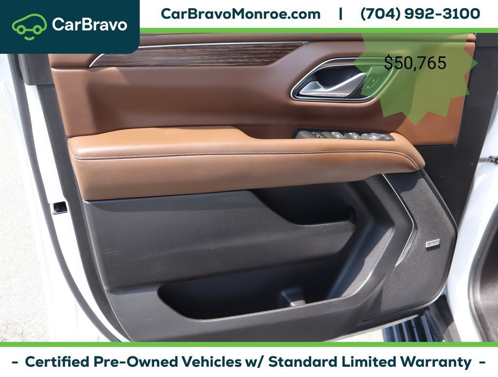 Certified 2022 Chevrolet Tahoe High Country AWD/4WD image 20