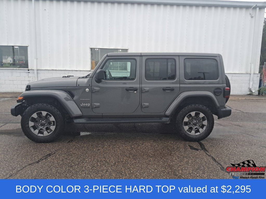 Used 2020 Jeep Wrangler Unlimited Sahara AWD/4WD image 2