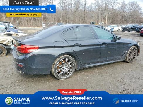 Used 2018 BMW 540i w/ M Sport Package RWD image 4
