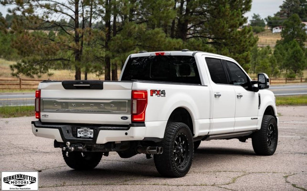 Used 2020 Ford F350 Limited AWD/4WD image 4