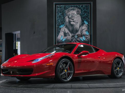 Used 2012 Ferrari 458 Italia in RARE Rosso Mugello w/ NO St image 15