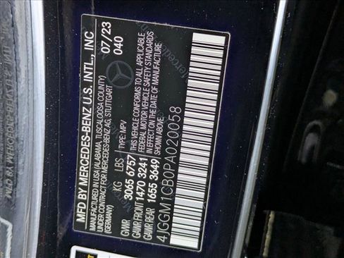 Certified 2023 Mercedes-Benz EQE 350+ 4MATIC SUV image 26
