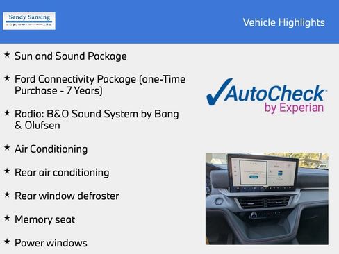 New 2026 Ford Explorer ST w/ Sun And Sound Package AWD/4WD image 8
