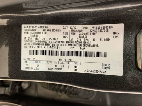 Used 2020 Ford Ranger XLT w/ Equipment Group 302A Luxury image 15