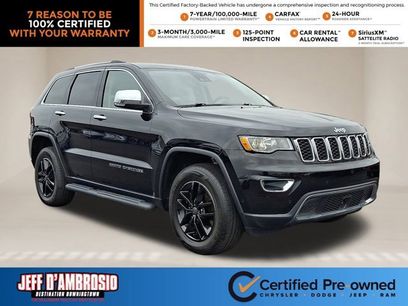 Certified 2021 Jeep Grand Cherokee Limited w/ Sun & Sound Group