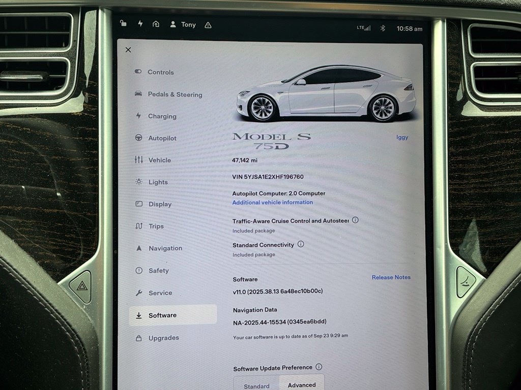 Used 2017 Tesla Model S 60D AWD/4WD image 20