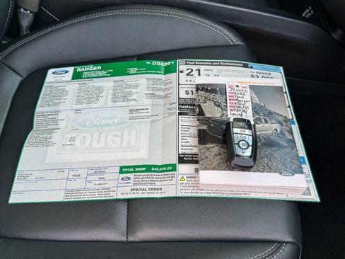 Used 2022 Ford Ranger Lariat w/ Equipment Group 501A High image 40