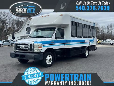 Used 2014 Ford E-450 and Econoline 450 Super Duty w/ Shuttle Bus Prep Package image 1