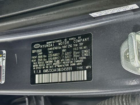 Used 2021 Hyundai Tucson Value w/ Cargo Package AWD/4WD image 40