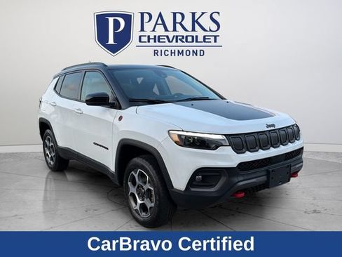 Used 2022 Jeep Compass Trailhawk w/ Trailhawk Elite Group AWD/4WD image 1