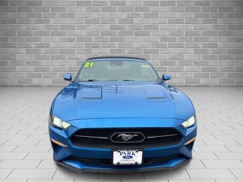 Used 2021 Ford Mustang Premium w/ Pony Package image 2