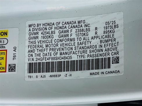 Used 2025 Honda Civic Sport Touring image 37