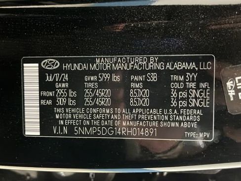 Used 2024 Hyundai Santa Fe Calligraphy AWD/4WD image 29