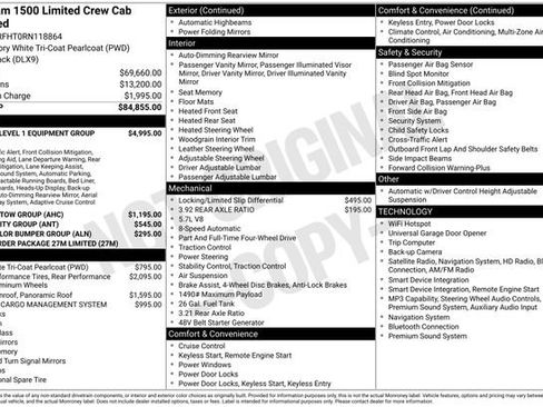 Used 2024 RAM 1500 Limited AWD/4WD image 42