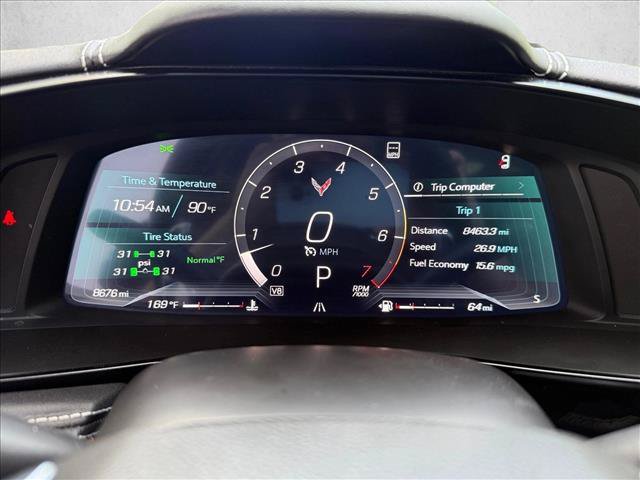 Used 2022 Chevrolet Corvette Stingray Preferred Cpe w/ Z51 Performance Package RWD image 12